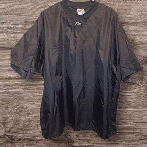 Rawlings Black V Neck Sports Shirt 2XL